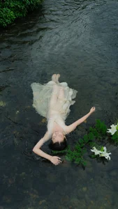 Ethereal Muse by the Stream - YiTuYu Art Language Vol.8957 Yang-5