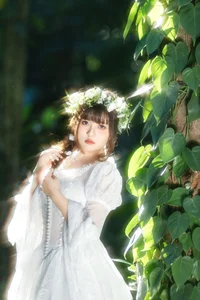 Stunning Asian Art Photography by YiTuYu Art Language Vol.9278 Featuring Model Wo Bian Cheng Zhu Le Ni Fu Ze Ma Aesthetic Portrait Collection-2