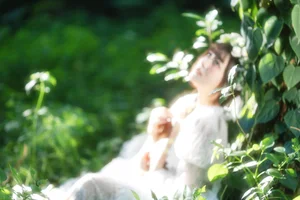 Stunning Asian Art Photography by YiTuYu Art Language Vol.9278 Featuring Model Wo Bian Cheng Zhu Le Ni Fu Ze Ma Aesthetic Portrait Collection-0