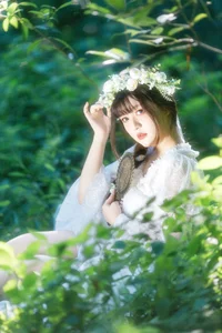 Stunning Asian Art Photography by YiTuYu Art Language Vol.9278 Featuring Model Wo Bian Cheng Zhu Le Ni Fu Ze Ma Aesthetic Portrait Collection-5