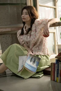 Elegant Summer Afternoon Portrait Session with Model Zhao Zhao – Art Language Vol.9288 High-Quality Lifestyle Photography Collection-1