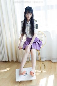 BoBoSocks No.538: Elegant Chinese Model in Mini Skirt, High Heels, and Crystal Socks-22