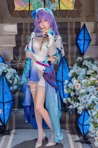 Ethereal Shorekeeper Cosplay Wuthering Waves-13