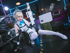 Sharp Elegance: Xiao He Tian Jiu as Maid Toki from Blue Archive-6