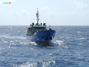 Dedicated Naval Officers Guarding Serene Coastal Waters During Spring: A Tribute to Maritime Duty and Breathtaking Ocean Landscapes-10