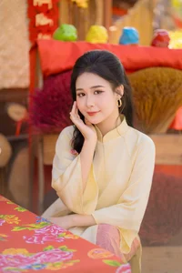 Elegant Pink Vietnamese Ao Dai: Traditional Spring Fashion and Cultural Travel Photography Inspiration-3