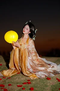 Stunning Mountain Sunset Photography: Xiao Du Tong Xue in YiTuYu Art Language Vol.9311 – Golden Hour Aesthetic and Scenic Travel Inspiration-2