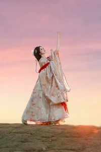 Stunning Mountain Sunset Photography: Xiao Du Tong Xue in YiTuYu Art Language Vol.9311 – Golden Hour Aesthetic and Scenic Travel Inspiration-6