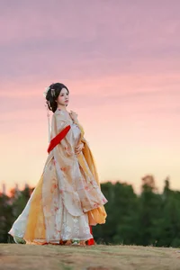 Stunning Mountain Sunset Photography: Xiao Du Tong Xue in YiTuYu Art Language Vol.9311 – Golden Hour Aesthetic and Scenic Travel Inspiration-0