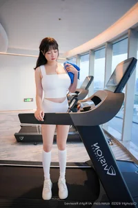 Gym Chic: Ruan Qing's Stunning Fitness-Inspired Photoshoot-23