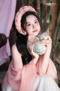 Gentle Beauty of a Vietnamese Girl in Elegant Traditional Attire-12