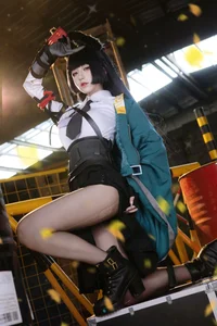 Stunning Hoshimi Miyabi Cosplay by Shuang Mu Fu Su from Zenless Zone Zero (ZZZ) – 31P Exclusive Photo Collection-13