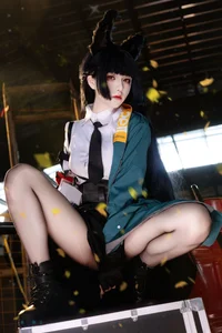 Stunning Hoshimi Miyabi Cosplay by Shuang Mu Fu Su from Zenless Zone Zero (ZZZ) – 31P Exclusive Photo Collection-12