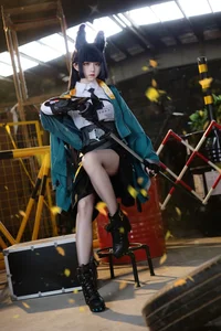 Stunning Hoshimi Miyabi Cosplay by Shuang Mu Fu Su from Zenless Zone Zero (ZZZ) – 31P Exclusive Photo Collection-7