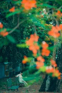 Immerse in Artistic Beauty: Xiao Ran's Graceful Dance Amidst Ancient Nature - YiTuYu Vol.8777-18