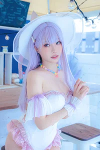 Ethereal Charm: Ely_eee Captivates in the Stunning Plymouth Swimsuit Collection-18