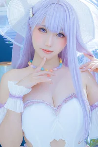 Ethereal Charm: Ely_eee Captivates in the Stunning Plymouth Swimsuit Collection-20