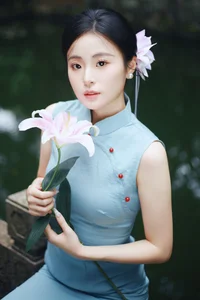 Shaoxing Jiangnan Aesthetic: Xiao Lan in Modern Cheongsam Fashion - Art Language Vol.9301 Oriental Beauty Collection-2