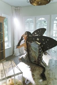 Discover Coser Chunmomo's Enchanting Dead Leaf Butterfly Cosplay: A Mystical Transformation.-20