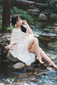 Ethereal Forest Dreams with Disexi Si Ning in YiTuYu Art Language Vol.8875-2