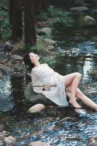 Ethereal Forest Dreams with Disexi Si Ning in YiTuYu Art Language Vol.8875-26