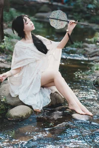 Ethereal Forest Dreams with Disexi Si Ning in YiTuYu Art Language Vol.8875-25