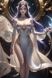 AI Generated: Goddess, Divine Beauty of Heavenly Palace | Part02-9