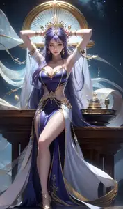 AI Generated: Goddess, Divine Beauty of Heavenly Palace | Part02-12