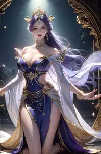 AI Generated: Goddess, Divine Beauty of Heavenly Palace | Part02-4