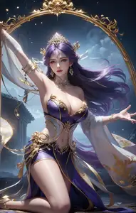 AI Generated: Goddess, Divine Beauty of Heavenly Palace | Part02-23