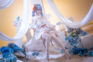 Ethereal Beauty: Hoshilily as Janus from Azur Lane (36P - 1V-5