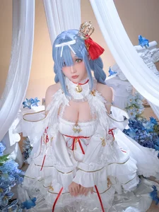 Ethereal Beauty: Hoshilily as Janus from Azur Lane (36P - 1V-20