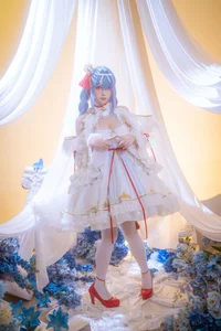 Ethereal Beauty: Hoshilily as Janus from Azur Lane (36P - 1V-9