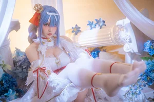 Ethereal Beauty: Hoshilily as Janus from Azur Lane (36P - 1V-19