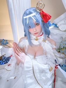 Ethereal Beauty: Hoshilily as Janus from Azur Lane (36P - 1V-12