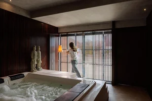 Timeless Elegance: The Marble Sanctuary within the Historic Casa do Engenho Villa-2