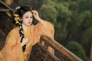 Ethereal Hanfu Beauty: Zhou Feng Qin in YiTuYu Art Language Vol.8913-8