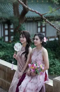 Enchanting Vietnamese Beauty: A Graceful Portrait in Modern Traditional Dress and Fan-13