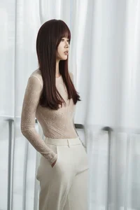 Artistic Floral Portrait Series featuring Hua Fu Tian Tong: YiTuYu Art Language Vol.9144 - Elegant Girl and Flower Photography Collection-15