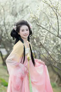 Shu Shu Jiang's Grace Amidst Blooming Plum Blossoms - YiTuYu Art Language Vol.8769-0