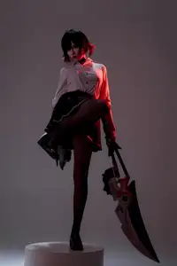 Coser Xuan Xiao Xue Jie as Shark Girl JK Part01: Unique and Irresistible Charm-7