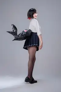 Coser Xuan Xiao Xue Jie as Shark Girl JK Part01: Unique and Irresistible Charm-16
