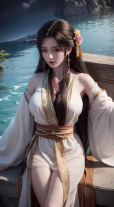 AI Generated: Enchanting Beauty - a Captivating Muse-11