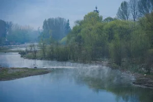 Timeless Elegance of Yi Ming in Art Language Vol.8869 - A Poetic Riverside Muse-14