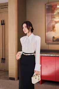 FASHION001: Nét đẹp thời trang hiện đại quyến rũ, phong cách thanh lịch cùng người mẫu cuốn hút-2