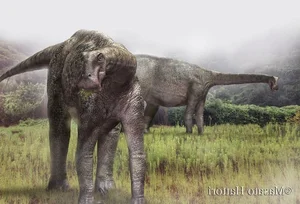 Discover Nigersaurus: The Prehistoric Lawnmower Dinosaur with a Unique Dental Battery and Fascinating Anatomy-1