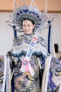 Miss Kieu Duy Shines Bright in National Costume at Miss International 2025-0
