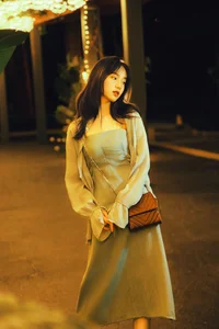 Elegant Moonlight Photography: YiTuYu Art Language Vol.9152 featuring Model Jian Xiao Cheng (44 High-Quality Images)-8