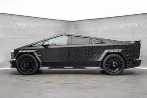 Mansory Tesla Cybertruck: Electric Pickup's Radical Transformation & Unique Design-3