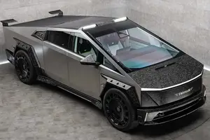 Mansory Tesla Cybertruck: Electric Pickup's Radical Transformation & Unique Design-9